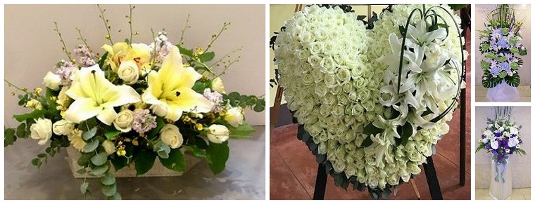 Best Funeral Flowers and Wreaths Hong Kong | Flowers in the Attic