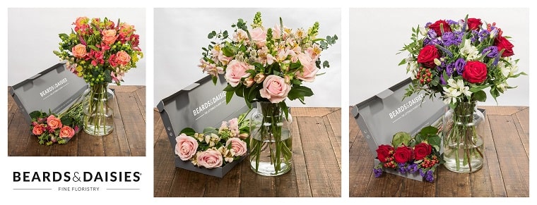 Best UK Flowers by Post | Beards and Daisies