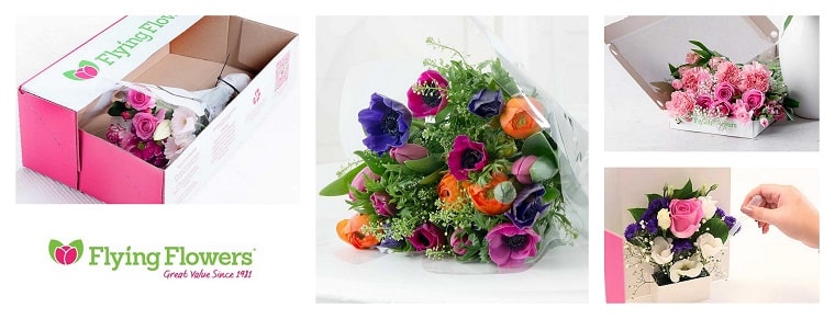 Best UK Flowers by Post | Flying Flowers