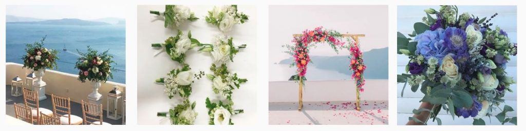 best flower delivery Greece - Betty Flowers Santorini