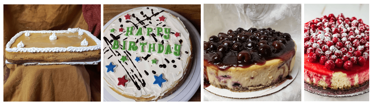 The Cheesecake Baker's Cakes