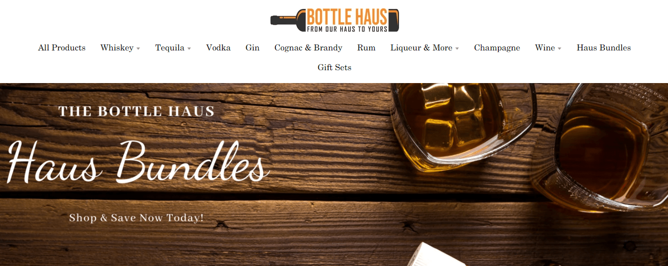 The Bottle Haus' Homepage