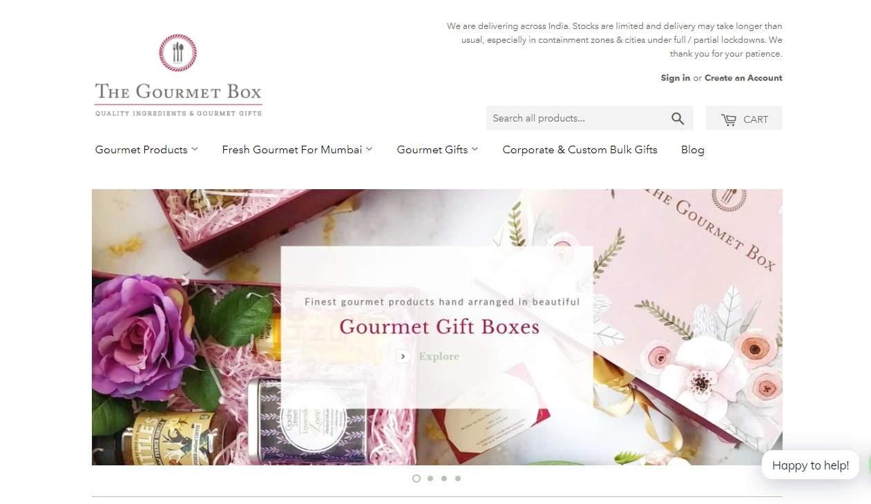 The Gourmet Box's Homepage
