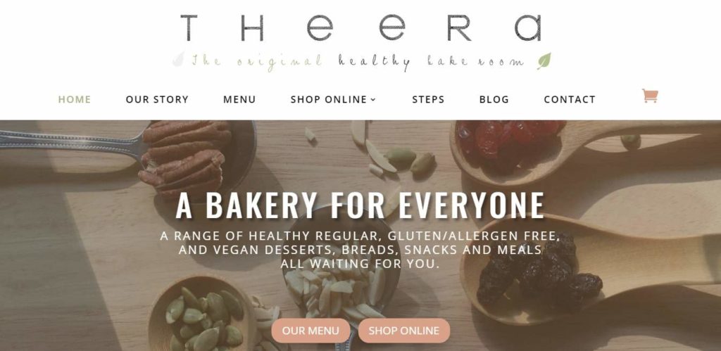 Theera Healthy Bake Room's Homepage