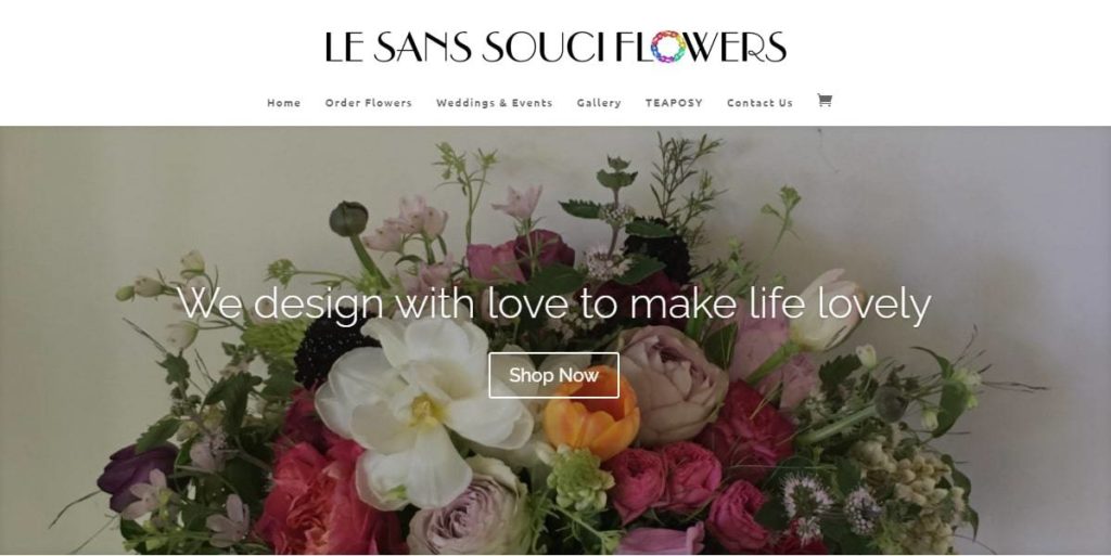 Le Sans Souci Flowers' Homepage