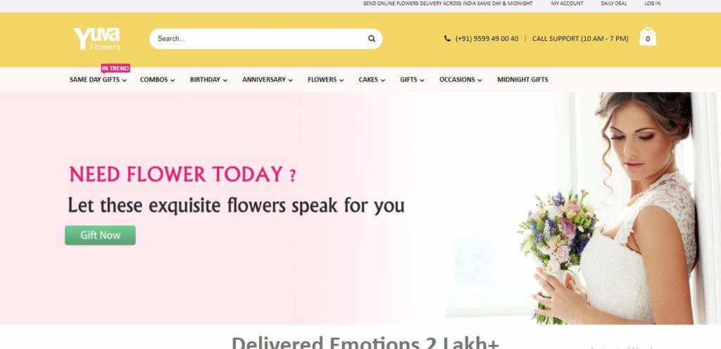 Yuva Flowers' Homepage