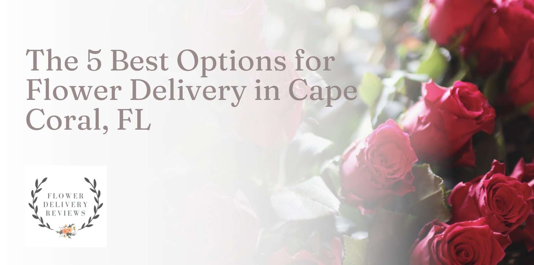 5 Best Options for Flower Delivery in Cape Coral, FL